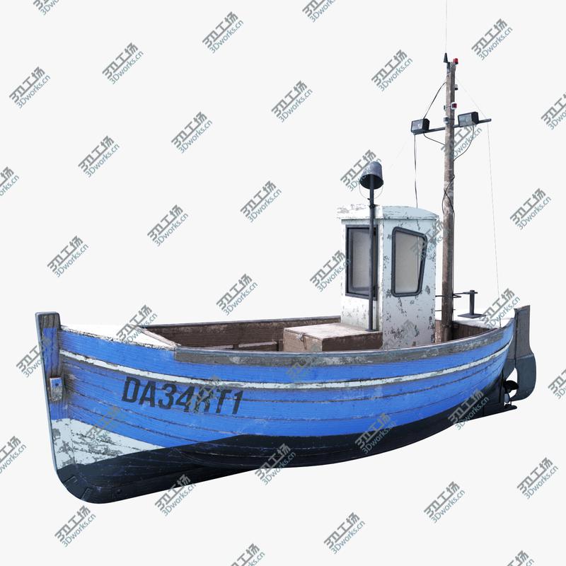 images/goods_img/202105072/3D Old Fishing Boat model/1.jpg